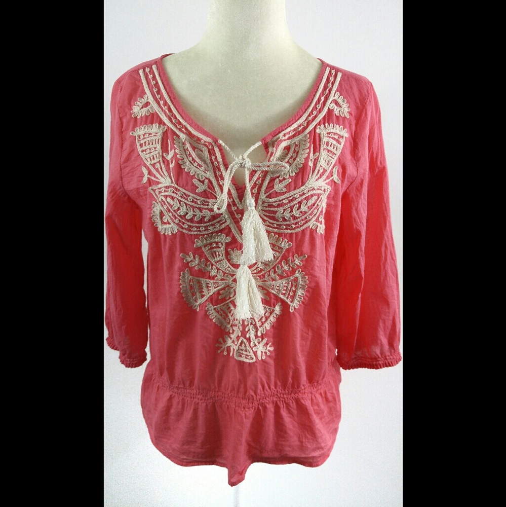 Joe Fresh Women's Coral Top Size Small